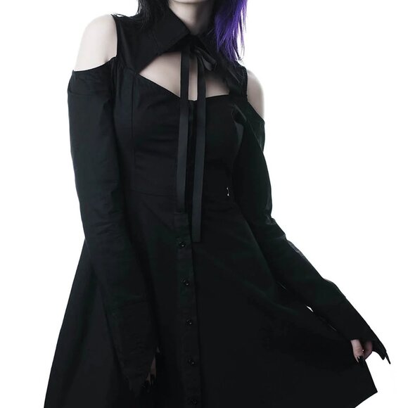 Exorcista Shirt Dress - Picture 1 of 5